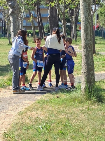 Nuotare, pedalare, correre